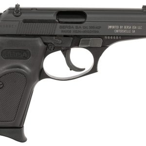 Bersa T380M8X Thunder Micro-Compact Frame 380 ACP 8+1 3.50" Black Steel Threaded Barrel, Matte Black Steel Serrated Slide, Matte Black Aluminum Frame, Black Rubber Grip, Right Hand