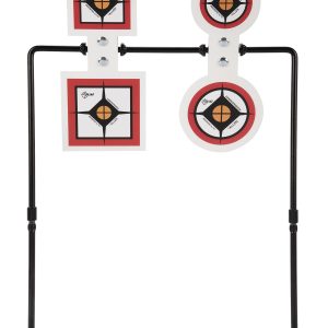 EZ-Aim 15593 Hardrock Spinner  AR500 Round Target & Stand .25" Thick