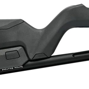 Tactical Solutions TDCMBBBLK X-Ring Takedown Barrel and Stock Combo 22 LR 16.50" Matte Black Fluted & Threaded with Fiber Optic Sight, Black Magpul Backpacker Stock Fits Ruger 10/22 Takedown