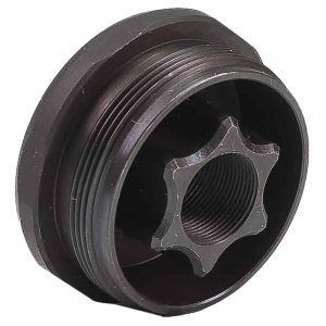 Jk Armament JK155HDM1236 HD Thread Mount Fits 1/2″x36 Stainless Steel Cerakote Black
