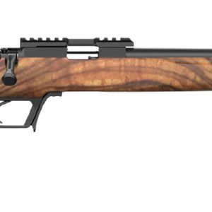 Retay USA ASD22-SWAL-20 Asend Hunter 22 LR 10+1 20" Black Heavy Barrel, Black Chrome Receiver w/Picatinny Rail, Turkish Walnut Fixed Stock