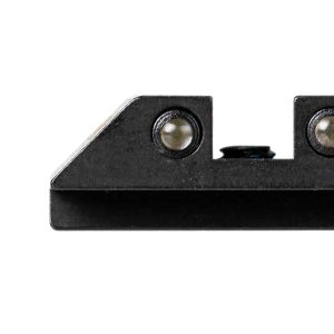 Tapco TAP22040 Tritium Sight Black Frame Fits Glock 17/17/19/22-28/31-35/37-39/45/48