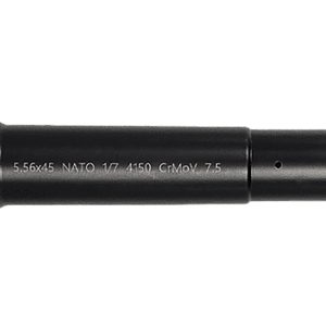 Lead & Steel Llc LS556MED-PIST-7.5 AR9  5.56NATO Government Profile Black Nitride Chrome Moly Vanadium
