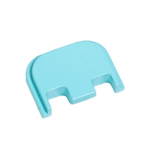 Timber Creek Outdoors GL43XSCPRE Glock 43X/48 Slide Cover Plate Robin's Egg Blue Aluminum