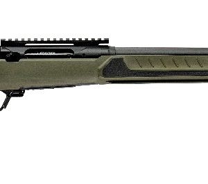 Savage Arms 32636 110 Core Predator Full Size 6mm Creedmoor 10+1 22" Medium Heavy Fluted Barrel, Arca Rail Forend, Hunter Green AccuStock w/AccuFit V2 Synthetic Stock, Left Hand