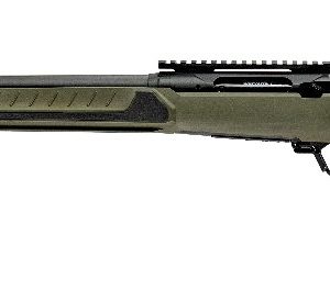 Savage Arms 32649 110 Core Predator Full Size 6.5 Creedmoor 10+1 22" Medium Heavy Fluted Barrel, Arca Rail Forend, Hunter Green AccuStock w/AccuFit V2 Synthetic Stock, Left Hand