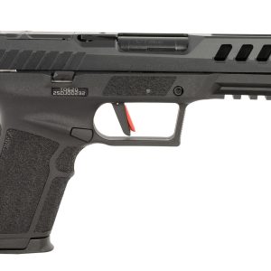 Tisas Arms 15200007 PX-5.7 5.7x28mm 20+1 4.70" Black QPQ Carbon Steel Optic Ready/Serrated Slide, Black Polymer Frame w/Picatinny Rail, Polymer Grip