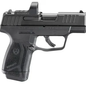 RUGER MAX-9 MANUAL SAFETY READYDOT OPTIC 9MM PSTL 3.2" BLACK 1-12RD MAG