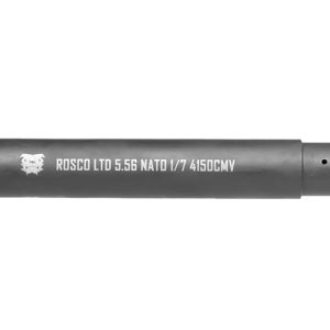 Rosco Manufacturing HSK-115-SOC-556-7-C-CL Husky 5.56 NATO 11.50" Chrome Lined Phosphate 4150 CMV Barrel