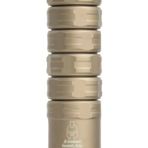 Jk Armament JK155RPX9KFDE RPX 155 9mm 1.55" Flat Dark Earth Aluminum/Titanium 1/2"x28