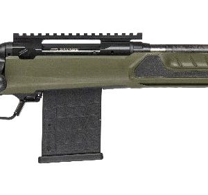 Savage Arms 32664 110 UltraLite Predator 308 Win 10+1 18" Carbon Fiber Barrel, Arca Rail Forend, Hunter Green AccuStock w/AccuFit V2 Synthetic Stock, Right Hand