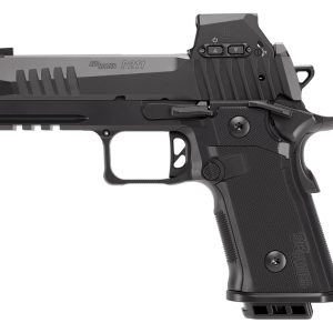 Sig Sauer 211CA9GT4RXSL P211 GT4 w/Optic Carry 9mm Luger 21+1 4.20" Black Barrel, Black Nitron Stainless Steel Serrated w/Optic Slide & Stainless Steel Frame w/Beavertail & Picatinny Rail, G10 Grip Pa
