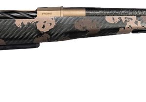 Fierce Firearms ROGSCX65PRC22BRS Carbon Rogue XP 6.5 PRC 3+1 22" Carbon Fiber Match Grade Threaded Barrel, Smoked Bronze Cerakote Steel Drilled & Tapped Receiver, BiPod Rail Forend, Sonora Ambush Camo