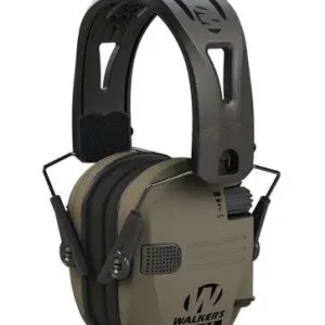 WALKERS RAZOR TACTI-GRIP MUFF W/ RUBBER HEADBAND FDE 4/CASE