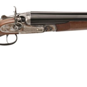 Taylors & Company 210114 Wyatt Earp Pedersoli Full Size 12 Gauge Break Open 3" 2rd 20" Blued Side By Side Barrel, Color Case Hardened Steel Receiver, Fixed Checkered Walnut Stock, Right Hand