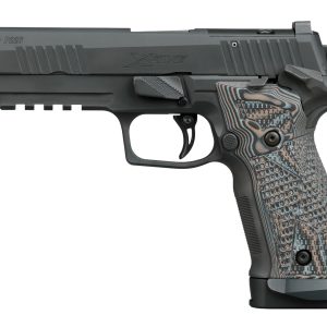 Sig Sauer 226X59XTMSAORXSL P226 XFive Extreme Full Size 9mm Luger 20+1 5" Bull Barrel, Black Nitron Stainless Steel Optic Ready/Serrated Slide & Frame w/Beavertail & Picatinny Rail, Custom Hogue G10 P