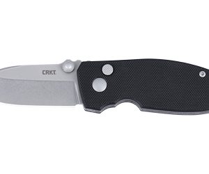 CRKT SQUID BUTTON LOCK 2.27" BLK/SLV