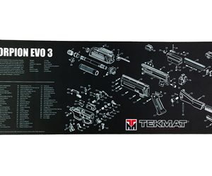 TEKMAT PSTL MAT FOR CZ SCORPION BLK