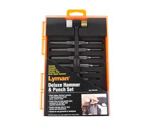 LYMAN DELUXE HAMMER & PUNCH SET