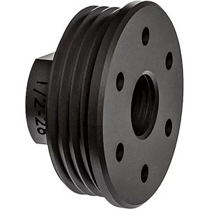 GrovTec 1/2" X 28 Hub Direct Thread Suppressor Adaptor