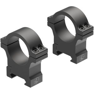 Leupold Open Range Cross-Slot Rings, 30mm High, Matte Black