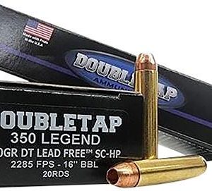 DoubleTap Ammunition 350L140X 350Legend 140gr DT Lead Free 20 Per Box