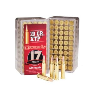 Hornady Varmint Express Rimfire .17 Hornady Magnum Rimfire 20 Grain EXtreme Terminal Performance Brass Cased Rimfire Ammo, 50 Rounds, 83172