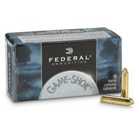 Federal Premium Small Game .22 Long Rifle 25 Grain 12 Shot Rimfire Ammo, 50 Rounds, 716