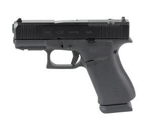 GLOCK, 43X M.O.S., Striker Fired, 15 Rounds, 2 Magazines