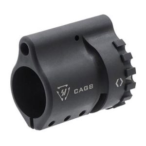 Strike Industries Collar Adjustable Gas Block, Black, One Size, SI-AR-CAGB