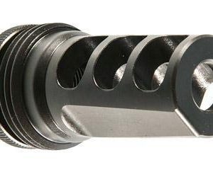SilencerCo Hybrid ASR Muzzle Brake, 5/8x24, .338 Caliber, Black, AC857