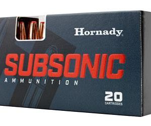 Hornady, Subsonic, 338 ARC, 307 Grain, Sub-X, 20 Round Box