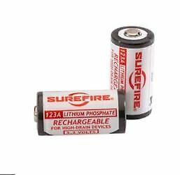 SureFire 123A Rechargeable Batteries