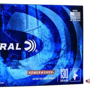 Federal Premium Power-Shok Copper .270 Winchester 130 Grain Copper Hollow Point Centerfire Rifle Ammo, 20 Rounds