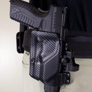 UM Tactical Holsters Universal Mount Holster with Paddle Right Hand Black UMH3CRHPDL Model: UMH3CR