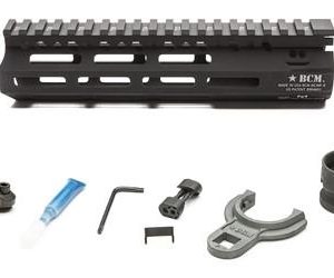 Bravo Company MFG MCMR M-LOK Compatible Modular Rail, 8 Inch, Steel Barrel Nut/Hardware/Sling Mount, Black, BCM-MCMR-8-556-BLK