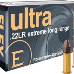 Eley Ammunition Eley Ultra Extreme Long Range 22lr 40gr Rn 50rd, 02600