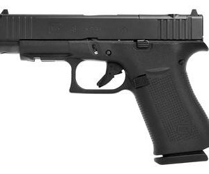 GLOCK, 48 M.O.S., Striker Fired, Sub-Compact, 9MM, 4.17" Barrel, Finish, Black, Fixed Sights, 15 Rounds, 2 Magazines