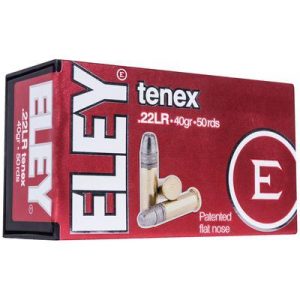Eley Ammunition Eley Ammo Tenex .22lr 40gr. Eps 50-pack