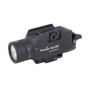 FENIX, GL23R, Weapon Light, White LED with Green Laser, 1,200 Lumens, 3.43" Long, Fits GLOCK and 1913 Rails