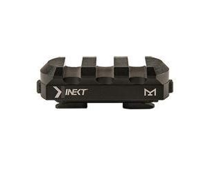 Kinetic Development Group Kinect MLOK Single Picatinny Rail Section 3Slot Black KIN5-100