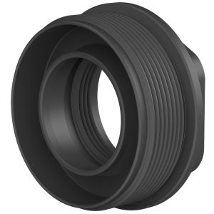 Breek Arms Plan B HUB ONE Low Profile Universal Suppressor Mount, 1.375x24, Black, BRK4401