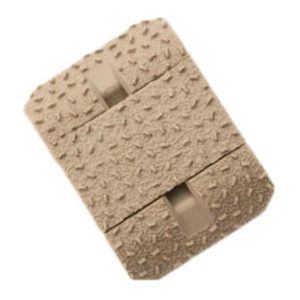 Magpul Industries MAG1365-FDE Rail Covers Type 2 Half Slot for M-LOK, FDE Aggressive Textured Polymer, FDE, MAG1365-FDE