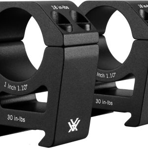 Vortex Optic Sport Riflescope Rings 1" High Height (1.10"/27.9MM) Black