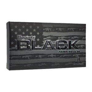 Hornady BLACK .224 Valkyrie 75 Grain Boat-Tail Hollow Point Brass Cased Centerfire Rifle Ammo, 20 Rounds, 81532