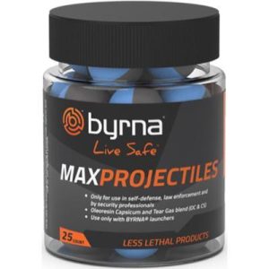 Byrna Projectiles, MAX, 25 Count