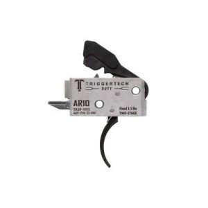 Triggertech AR-10 Two Stage Duty Trigger, Traditional Curved, 3.5lb Pull Weight, Black, AHT-TDB-33-NNC