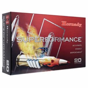 Hornady Superformance .338 Win Mag 200 Grain Super Shock Tip Brass Cased Centerfire Rifle Ammo