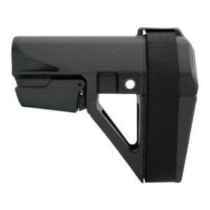 SB Tactical SBA5 5 Position Adjustable Rifle Brace Black SBA5X-01-SB